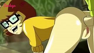 Герои известного мультфильма анально сношаются, пока из друзья ловят призрака